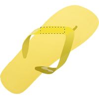 VI. Left slipper - left strap