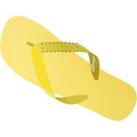 V. Left slipper - right strap